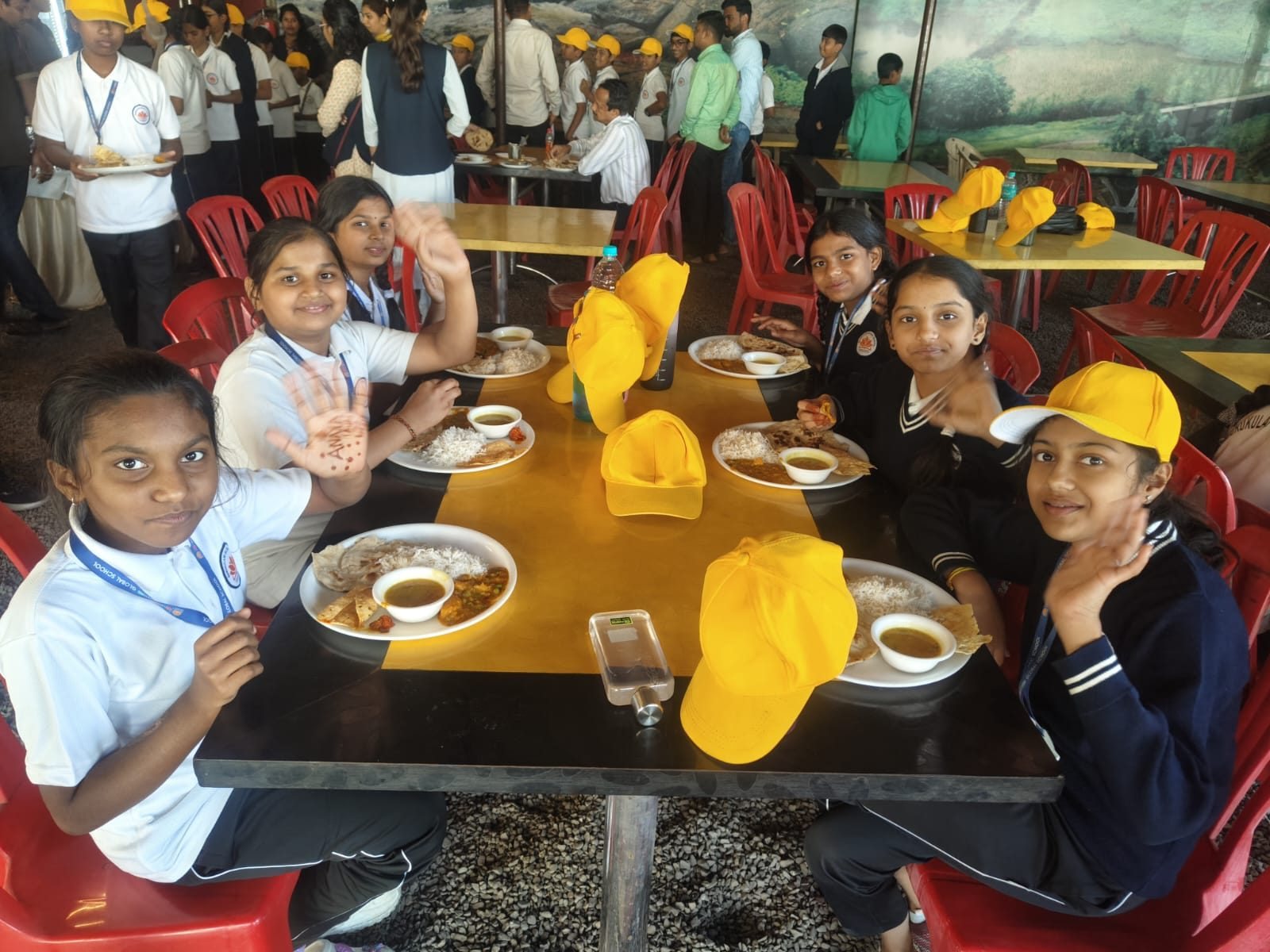 Lunch on the trip