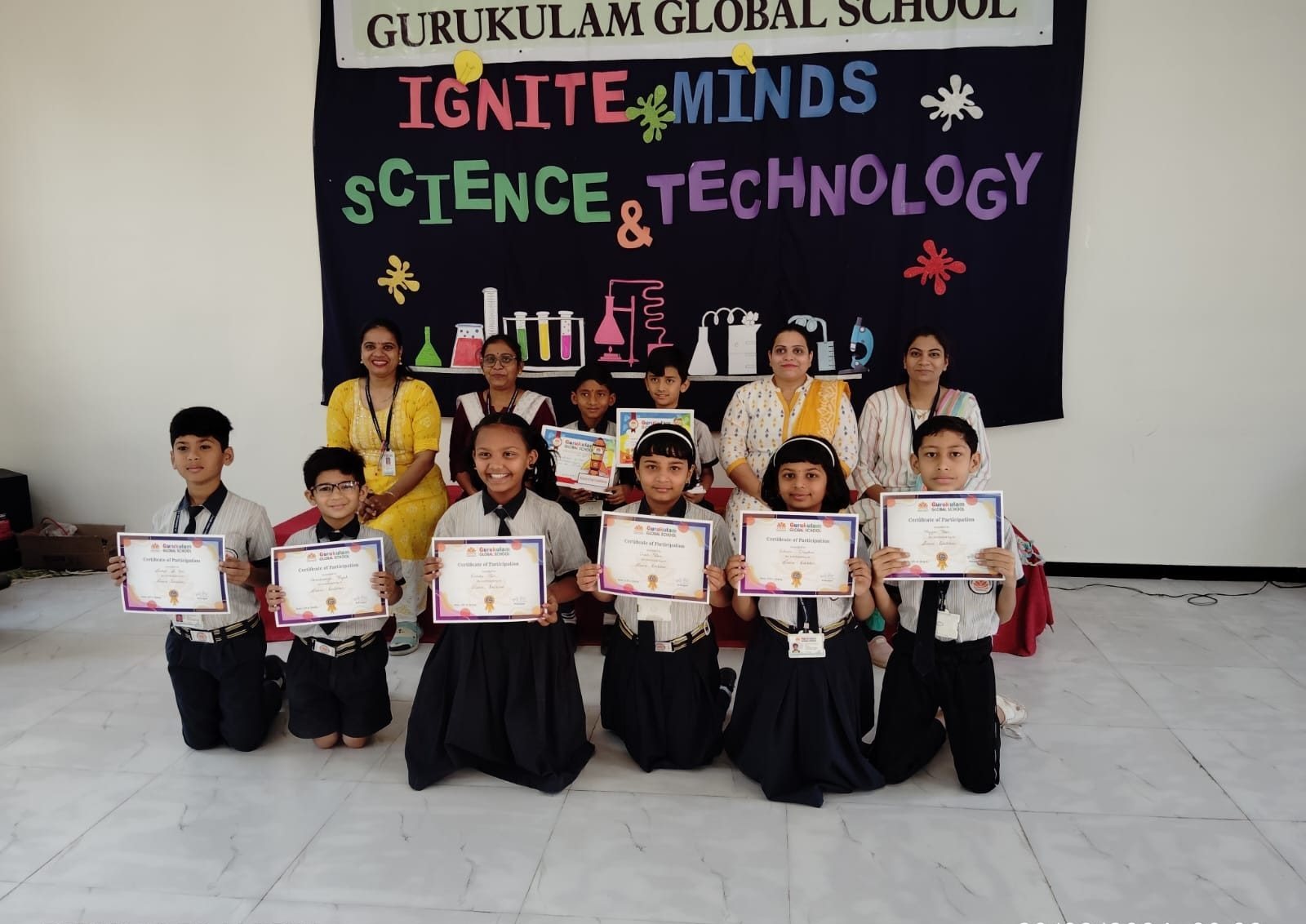 Ignite Minds certificate holders