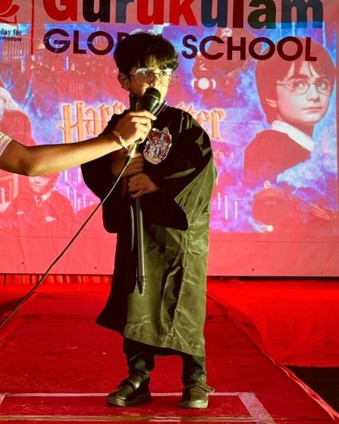 A wizard from Hogwarts