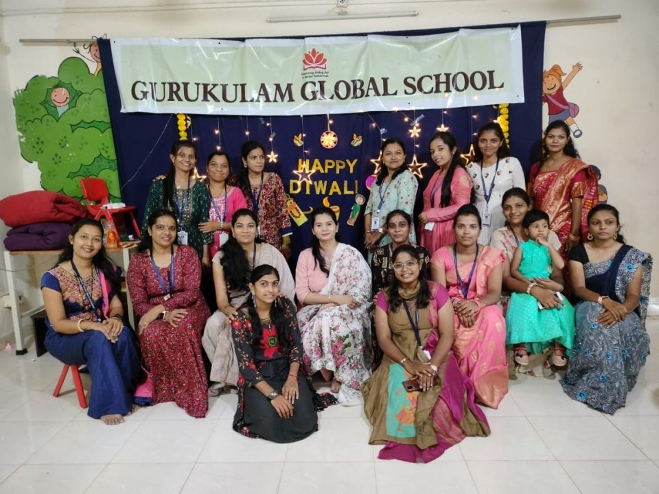 The staff wish everyone a happy Diwali