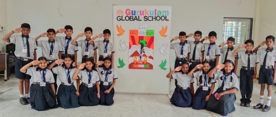 A salute for the winners
