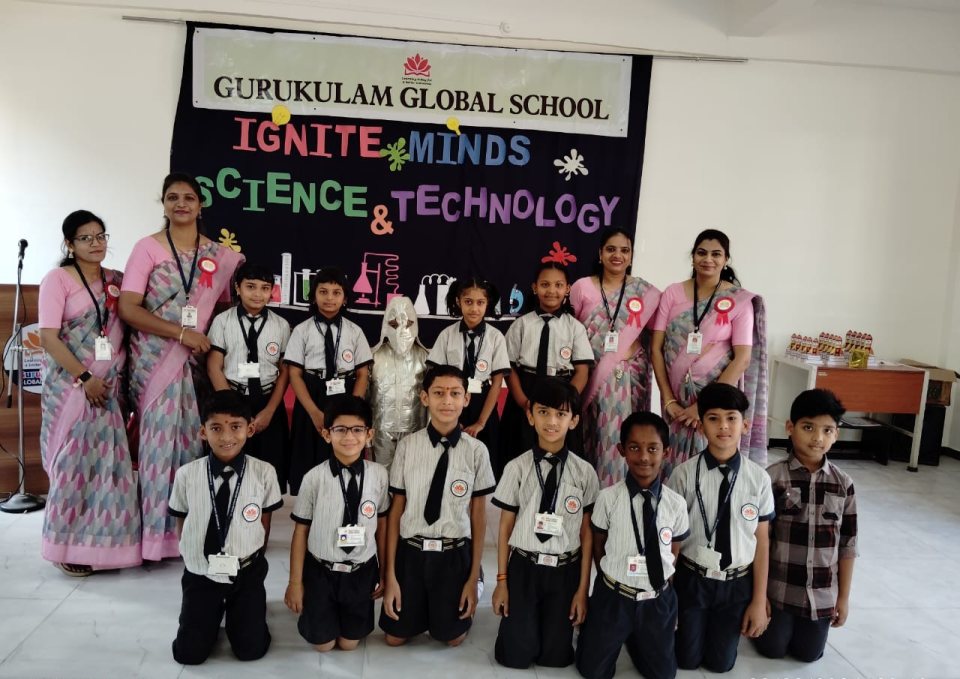 Certificate winners with their teachers