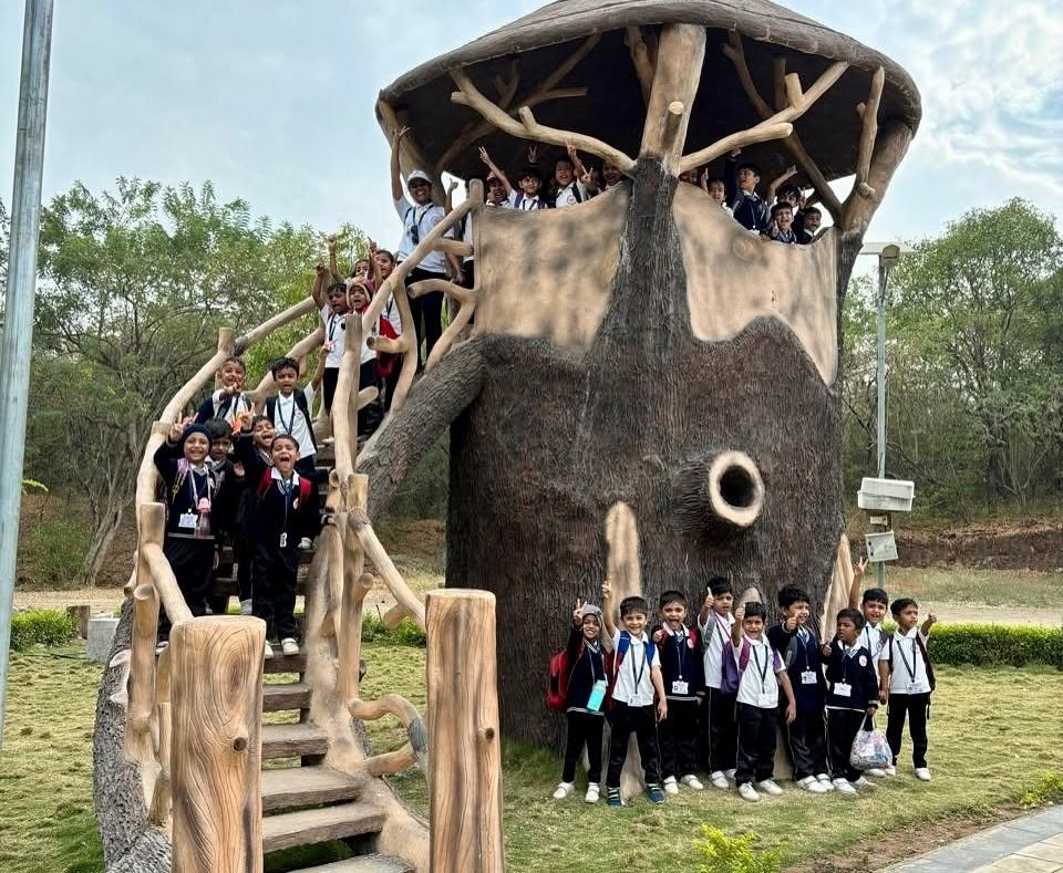 The tree house at the picnic park