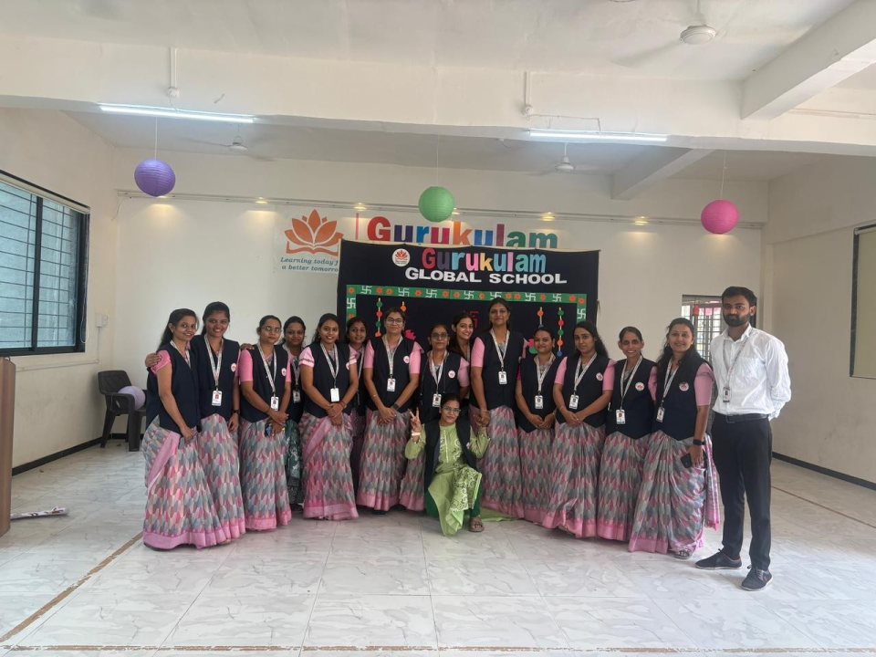 The teaching staff on a celebration morning